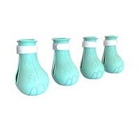 Acouto 4PCS Couvre-Pieds de Chat Multifonctionnel en Silicone Anti-Rayures pour Pieds de Chat, Couvre-Griffes pour Le Toilettage du, Bain Confortable, de ChatCouvre- de ChatCouvre- de