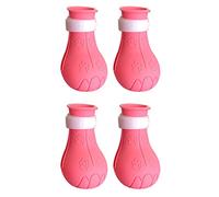 Acouto 4PCS Couvre-Pieds de Chat Multifonctionnel en Silicone Anti-Rayures pour Pieds de Chat, Couvre-Griffes pour Le Toilettage du, Bain Confortable, de ChatCouvre- de ChatCouvre- de