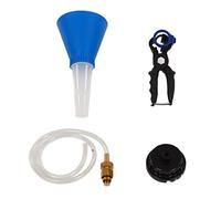 Acouto 4pcs Tiron d'huile Entonnoir Réutilisable avec Tube de Vidange Kit d'huile Tournette 'outils pour 2,0-5,7 L