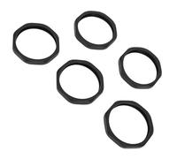 Acouto 5 Pièces Rouleau de Microphone en Silicone Rond Micro Slip Set pour les Fêtes KTV Salles de Conférence Ce Microphone Supe Roll RingMicrophone Slip RingMic Roll RingMic