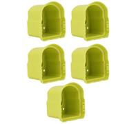 Acouto 5 Pièces Support de Batterie adapté pour P102 P103 P104 P105 P107 P108 P109 14 4 V-18 V Batterie Lithium-ION Support de Montage Mural Réutilisable pour P102 P105 14 4 - de de Montage Mural