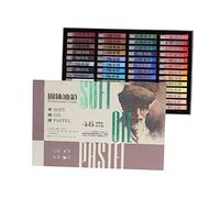 Acouto 50pcs Pastels à l'huile Couleurs Vives Doux Brillant Sûr Attrayant Décoratif Bricolage Faisant des Accessoires de Coloration pour Graffiti8548MN Vif et comme les Pastels à l'huilePastels