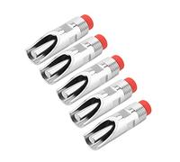 Acouto 5pcs en Acier Inoxydable au Mamelon Automatique Buveur Waterer Red Duck Filed Impureties Particules et Entrez des Buvettes de Buveau en Acier sans Fonte