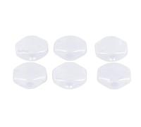 Acouto 6Pcs Guitar Machine Head Cap, Premium Plastic Tuner Key Covers for