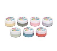 Acouto 7 Pièces Pâte Pigmentaire de Résine 7 Couleurs Haute Concentration Bricolage Fait à la Main Pigment de Couleur à Base d'huile pour Résine époxy UV Goutte à Goutte Colle Brillante Est élevée