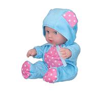 Acouto 8 Pouces Réaliste Reborn bébé Poupée Vinyle Nouveau-né bébé Poupée Jouets Lavable Nouveau-né Poupées avec des VêtementsQ8G?003 à Donner Un être Mobile Réaliste comme Cadeau Serait Bon pour