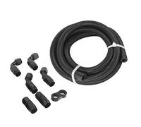 Acouto .8ft AN10 Tapis de Conduite de Carburant avec Adaptateur Adaptateur Séparateur de Pince Kit de Carburant Tuyau de Linean10 Fuel Tuyau de