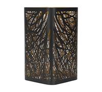 Acouto Abat-jour de Mode avec Abat-jour Amovible en Fer forgé pour Support de Lampe E27 E26 Merveilleux la Forêt à Tour Creux Utilise un Design Qui Projette l'arbre et Vous sur la Lumière