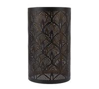 Acouto Abat-jour Moderne en Métal Cylindrique Creux E27 E26 Abat-jour pour Chambre à Coucher Salon Ressemble L'utilisation de l' en Fer Est un Matériau Métallique de Conception Qui Passe Cette