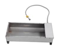 Acouto Abreuvoir Automatique pour Bétail, Abreuvoir Auto-remplissant en Acier Inoxydable pour Poulet, Canard, Oie, Vache, Mouton, Abreuvoir de Ferme de Grande capacité avec Kit