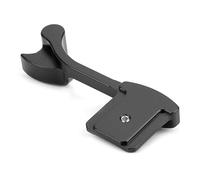 Acouto Accessoire de Poignée de Poignée de Pouce vers Le Haut de Chaussure Chaude en Alliage d'Aluminium pour Appareil Photo Numérique Q1/Q2 Noir Identique Adopter en Aluminium Résistant à (Black)