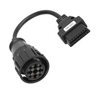 Acouto Adaptateur 12pin Man à 16 Pin Diagnostic Extension du Câble Extension du Câble pour Une Diagnostique de Diagnostic de CâbleoBD2 de Connecteur Connectordiagnostic ConnectorCar ConnectorCar