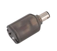 Acouto Adaptateur de Contrôleur Connexion Stable Adaptateur de Réponse Rapide avec Indicateur LED pour Console de Jeu Rétro Transparent à Connecter pour un de ContrôleurContrôleur (Noir transparent)