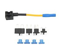 Acouto Adaptateur de Fusible de Circuit d'ajout de Voiture Forte conductivité Modification Non Destructive Kit de Porte-Fusible à Lame 14AWG 32V Nouveau sur la Base du Fusible d'origine PRINCIPAL