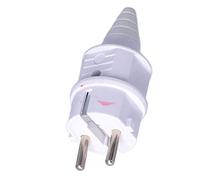 Acouto Adaptateur de Prise Internationale 188F, 5 Pièces, Prise Européenne pour Accessoires de Générateur d', Matériau Longue Durée, Performance, Haute qualité, Bonne qualité Supérieure, ABS 188F