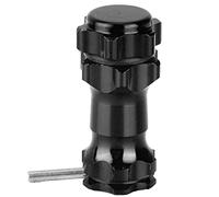 Acouto Adaptateur d'extension de Moyeu Hexagonal en Aluminium de 4 Pièces de 17 Mm pour Modèle de Voiture RC à Rapport 8 Adaptateur d'extension Robuste en Aluminium 2 et 3 'Extension RC (Black)