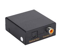 Acouto Adaptateur d'extracteur de Convertisseur de Sortie Coaxiale d'entrée vers SPDIF pour Lecteur de Signal 'ordinateur et Convertisseur 'extracteur de Signal au CoaxialConvertisseur Coaxial
