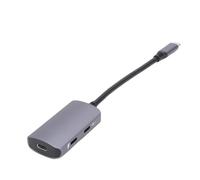 Acouto Adaptateur USB C pour Lunettes AR, Chargeur 100W PD, 4K 60Hz, pour Usage avec Dispositifs de réalité Augmentée