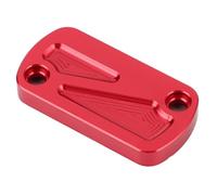 Acouto Aluminium en Alliage en Alliage DE Frein DE Frein pour Réservoir Couverture Ajustement pour CRF450L Z125M 400X CB125R CBR400RBLACK FLUIDE DE FRAT (rouge)
