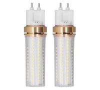 Acouto Ampoule LED épis de Maïs G12 20W, 2 Pièces, Angle D'éclairage 2000LM 360 °, CRI élevé, ABS + Alliage D'aluminium + PC pour Plafonniers et Lampadaires de Maison (Lumière chaude)