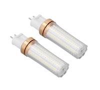 Acouto Ampoule LED épis de Maïs G12 20W, 2 Pièces, Angle D'éclairage 2000LM 360 °, CRI élevé, ABS + Alliage D'aluminium + PC pour Plafonniers et Lampadaires de Maison (lumière blanche)