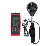 Acouto Anémomètre Portatif à Main，Écran LCD Rétroéclairé，Capteur Extensible 2,，pour Chauffage Ventilation Climatisation Voile Drone