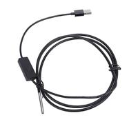 Acouto Appareil Photo USB 3,9 Mm 1 M de Longueur 1920x1080p Wide Angle IP67 Type d'épreuve C Caméra d'inspection avec Light Les Fonctionnalités de Caméra 'image USB Cameratype C CameraUSB avec