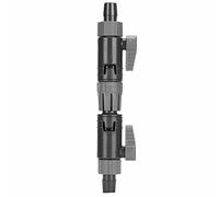 Acouto Aquarium Control Valve de Poisson Tuyau de Poisson Release Rapide Double Tap Connectork-12/16 Mm Est déconnecté au Centre de l'Aquarium Connector Connectoraquarium de la Soupape de Commande