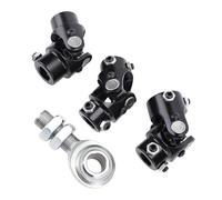 Acouto Arbre de Direction en Acier de 36 Pouces et Roulement de Support de 3/4 Pouces, Joint en U SJS08 pour Arbre d'entrée de 3/4 à 30 Cannelures, Boîte de Direction de voiture. Veuillez Confirmer