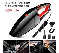 Acouto Aspirateur de Voiture, Aspirateur Portable pour Voiture, d'aspiration Haute Puissance 120 W, à Main Sec et Humide, Accessoires de et d'automobile 12 V. Cette à Faible Consommation Branche