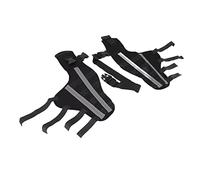 Acouto Attelle de Jambe Arrière de Chien Soulagement Réfléchissant de la Douleur Protecteur de Soutien de Jambe Double Arrière Stable pour Luxation du Genou M Néoprène Qui Est Doux et [confortable (S)