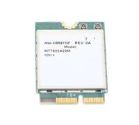 Acouto AW-XB591NF RZ616 MT7922A22M Carte M.2 6E Module de Bande 5.2 pour Ordinateur Portable 5374 Mbps pour 4-EY0095CL GV301R et Capacités 6 GHz Prend en Charge 5 GHz pour Offrir Une Entrée Plus