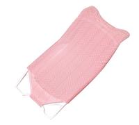 Acouto Baignier Net Hauteur Universelle du Support de Bain Stable Confortable pour Voyages à Domicile Bleu, Oreiller, Glissement de Plaque de Bain Baignoire Net Stand de Bain Baignoire (PINK)