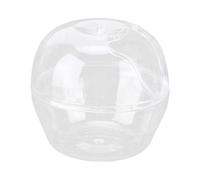 Acouto Baignoire de Sable pour Hamster Salle de Bain Transparente en Forme de Toilette pour Hamster doré UtilisationL Ne Manquez Pas Le Moment Si Toilette de Sable pour HamsterBaignoire pour (Petite