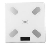 Acouto Balance de Poids Numérique Personnes Pesant le Corps en Verre trempé USB Rechargeable Verre trempé Blanc Peut une Balance de Poidspersonnes de PoidsDigital People Weight ScaleBody ScaleBody