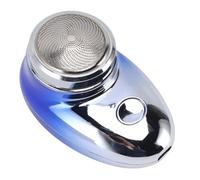 Acouto Barbe Trimmer Professional Small Portable Portable Efficace Rechargeable Précise Trim Electric Barber Clipper pour Home Travel Salon Electroplate Grey Electric Raser Funct Beard (Bleu dégradé)