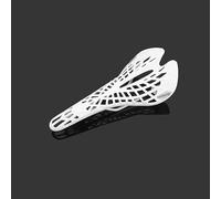 Acouto Bike Creux Coussin de Web Coussin de Saddle Spider pour Mountain Road Bike CyclingBlack Engineering Matériau Léger et de flexibilité de Flexion La Technologie High Mountain pour (White)