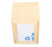 Acouto Boîte de Cendres pour Chiens Boîte à la Création de Compagnie en Bois Fiable (Couleur du bois)