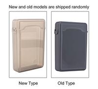 Acouto Boîte de Rangement SSD 3,5-Pouce Pet SSD HDD pour Le Disque Statique - Ne Pas Glisser Le Matériau de Glissement pour Une Protection Sûre pour Les Disques Durs (Grey)