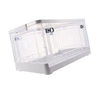 Acouto Boîte de Séchage pour Animaux de Compagnie, Extra Silencieuse, Séchage Rapide, pour Chats et Petits Chiens, Grand Espace, Transparent, Pliable