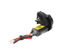 Acouto Boîte de Vitesses RC avec 050 66T Moteur BRACKÉ 7.4 V Efficace Fonctionnement Bas Bruit pour Axial SCX24 / 24 Crawler Car Box RC Box Gear Est brossé à Partir de la Boîte de Vitesses CR avec à