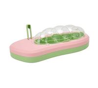 Acouto Boîte d'observation du Ver à Soie Espace éducatif d'élevage du Ver à Soie Seau 'élevage avec Pince épiler pour l'observation de l'apprentissage des Insectes Forme Rose Nature Adaptée