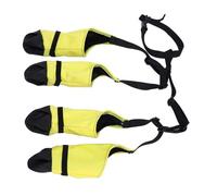 Acouto Bottes de Chien Leggings Polyester Slip Reconfort Reconfort Chaussures de Leggings pour Chiens pour Extérieur M Fait Premium de durabilité Mat Bottes de Leggingsdog Paws Boots Leggingsdog