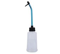 Acouto Bouteille de Recharge RC en Alliage d'Aluminium, 250ML, Blanche avec Paille, pour Modèles de Voitures Télécommandées