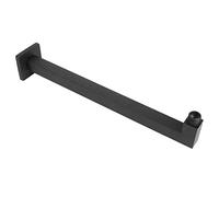 Acouto Bras d'extension Mural en Acier Inoxydable à Filetage G1/2 Pouces, Support de Douche, Tête de Douche à Angle Supérieur, Idéale pour Armer un Bras de, de Supérieur, de (F-Y202 carré-noir)