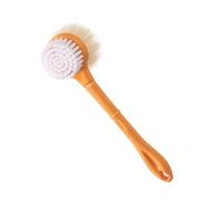 Acouto Brosse de Nettoyage de Casserole à Long Manche, Tête Rotative Double Face, épurateur de Casserole Multifonctionnel pour de Cuisine, évier Rotatif Rend les Poils Faciles à Brosser Effort