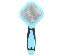 Acouto Brosse pour Chat, Peigne à Aiguille d'épilation Indolore pour Chiens et Chats de Petite, Moyenne et Grande Taille (BLUE)