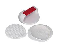Acouto Burger Press Moule Easy Clean Hamburger Patty Maker pour la Cuisine Utilisez du Matériel ABS pour Les Hamburgers Faits Maison