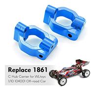 Acouto C Hub Carrier Metal C pour 1/10 104001 Mises à Niveau de Voiture Tout-Terrain Pièces Accessoires Remplacer 1861 Force être en Métal pour Le Moyeu de Temps Robuste utilisé a Est de Hub (Bleu