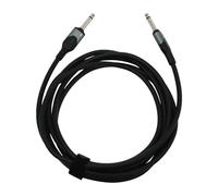 Acouto Câble de Connexion de Guitare DK 6,0 Mètres, Câble d'instrument de 20 Pieds, de Réduction du Bruit, Cordon Mâle de 6 à 35mm pour Guitare électrique Basse, Transmission Stable, de Connexion